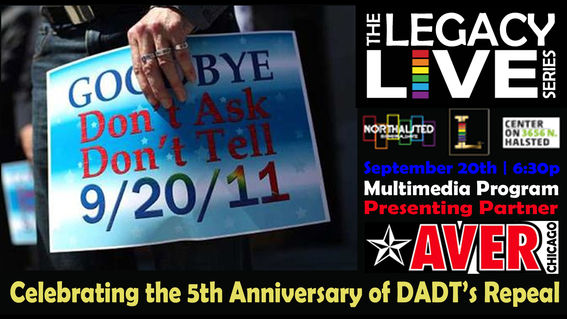 LEGACY LIVE Five Years and Counting The Repeal of Don't Ask Don't Tell 2016